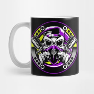 air brush paint Mug